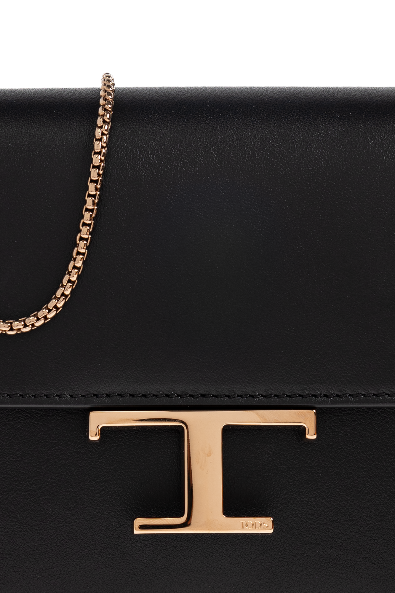Black Leather shoulder bag Tod's - Vitkac GB